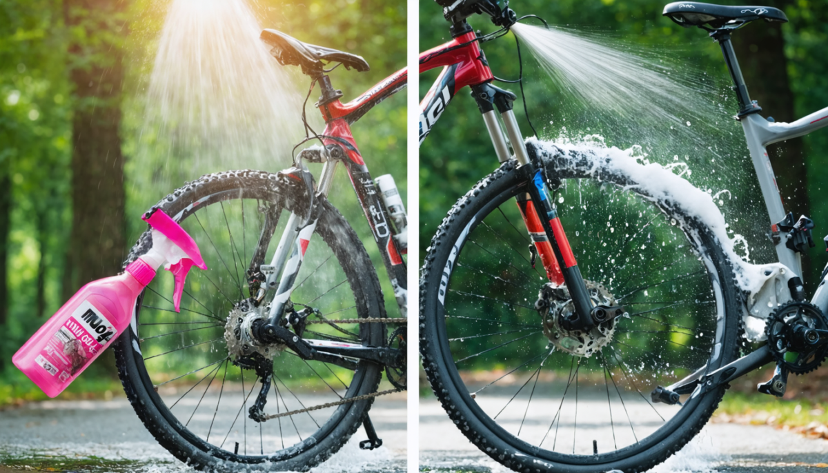 découvrez notre comparatif 2025 entre muc-off et finish line pour choisir le meilleur nettoyant vélo, efficace et adapté à vos besoins de nettoyage.